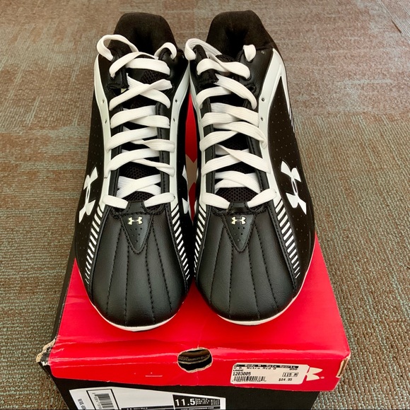 Under Armour Nitro Mid D Football Cleats 11.5 - Picture 2 of 11